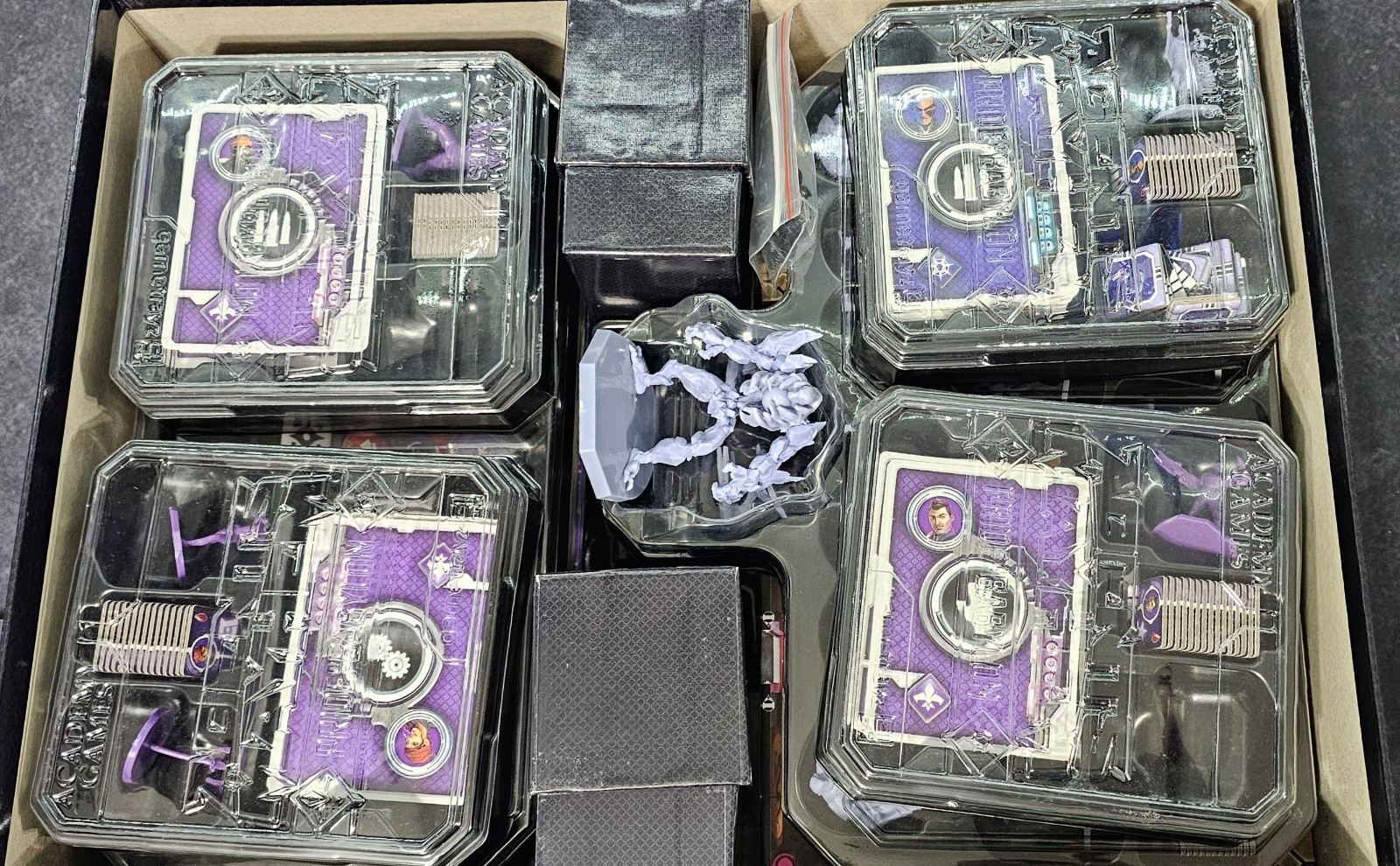 Agents of Mayhem Board Game + 6 Expansion Packs