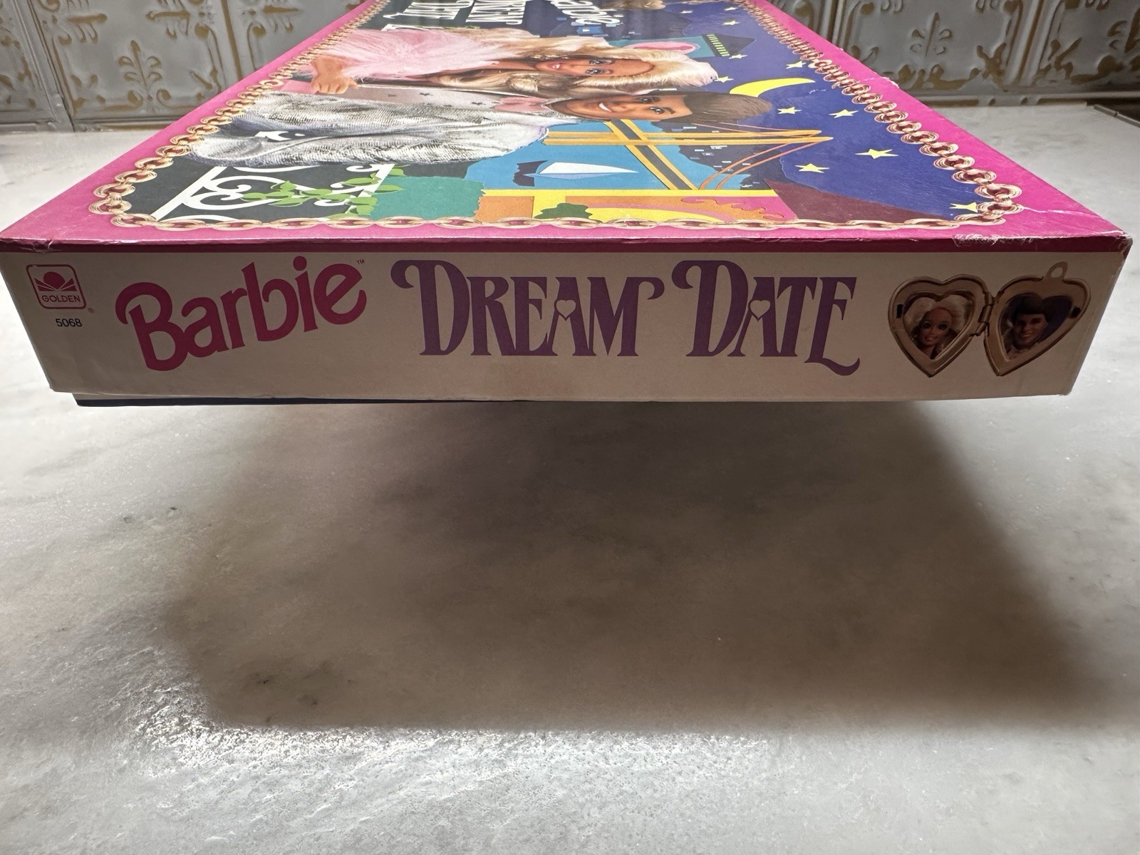 Vintage 1992 Barbie Dream Date Board Game By Golden 2-4 Players Ages 5 And Up