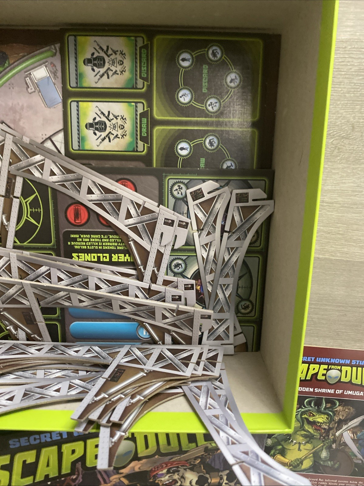 Secret Unknown Stuff Escape From Dulce Board Game (See Desc)