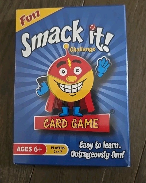 Multi-player Card Game,Smack It Challenge Card Game Arizona Game Co NEW SEALED