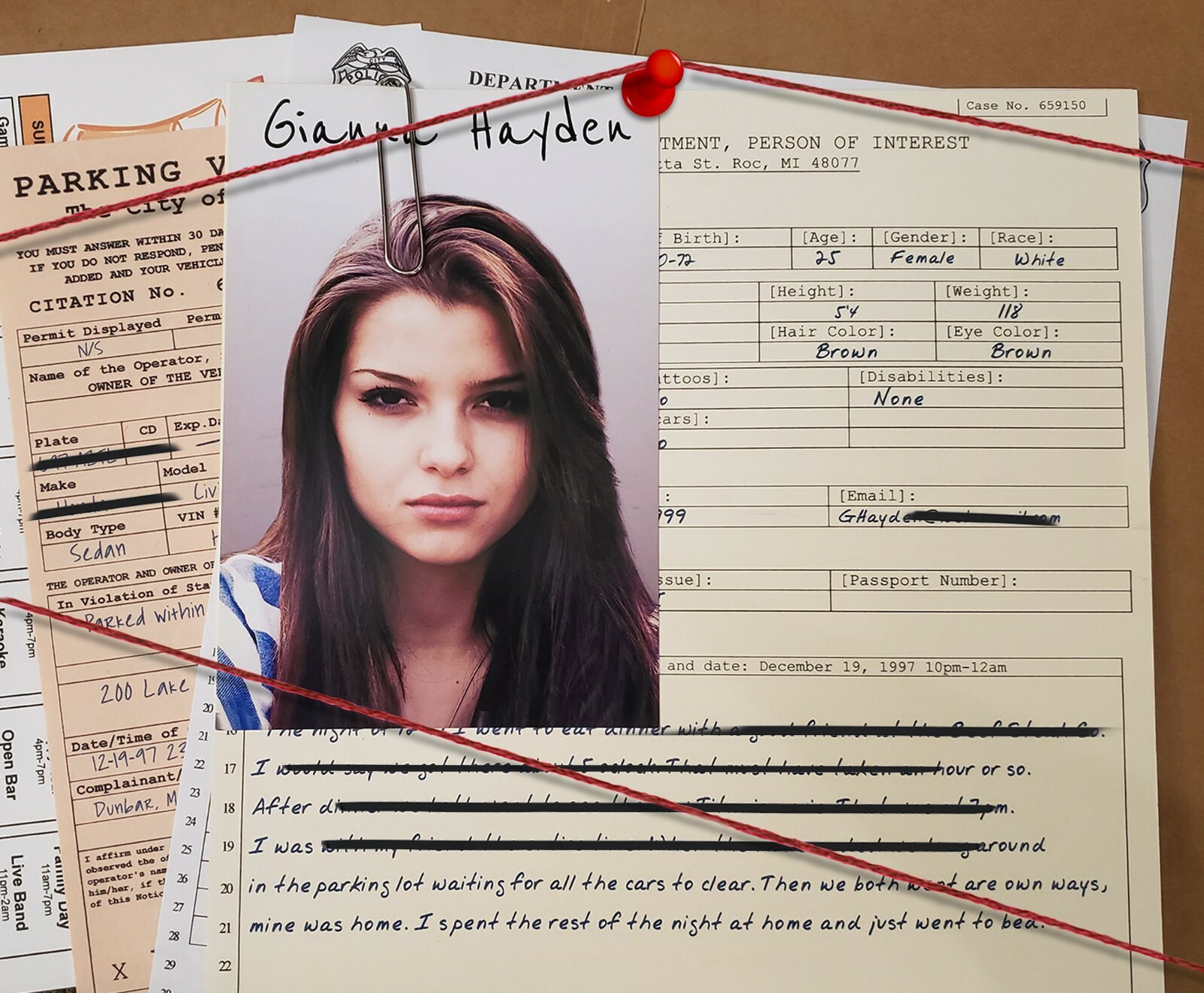 Murder Detective – Murder at Park Place – Cold Case Murder Detective Case Game