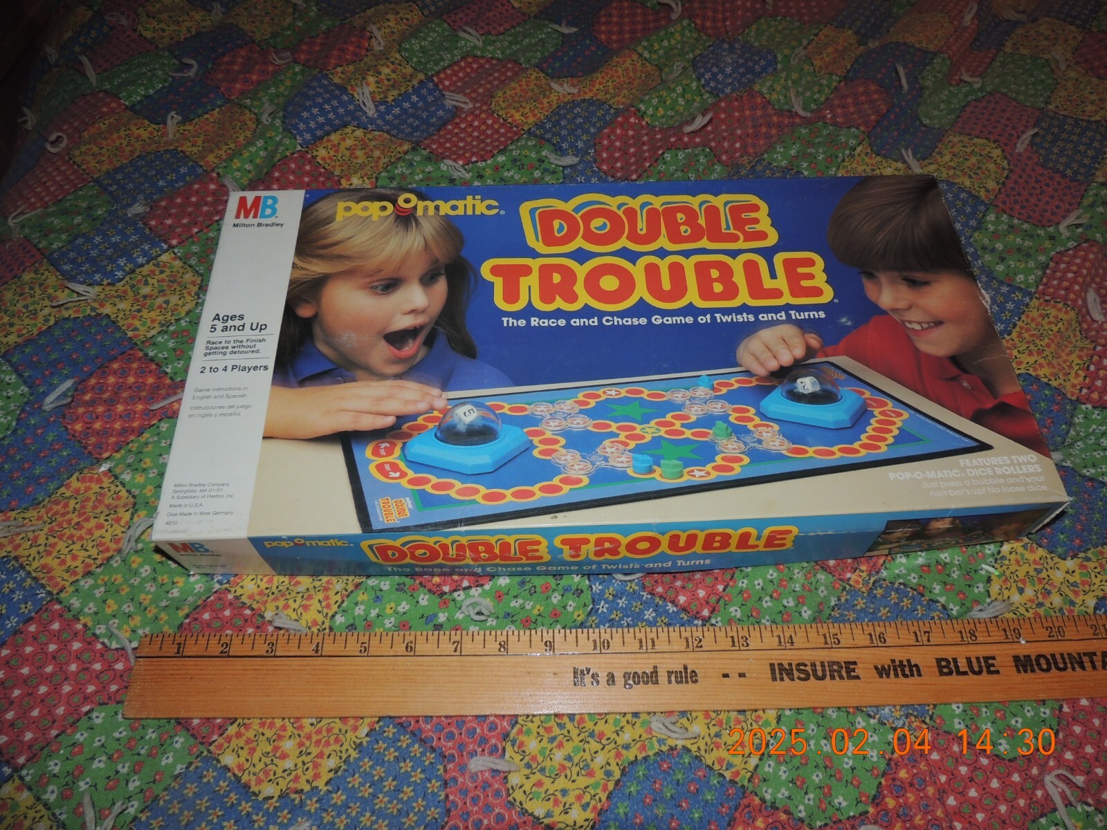 Double Trouble Pop-O-Matic by Milton Bradley 1987 for Ages 5 and Up