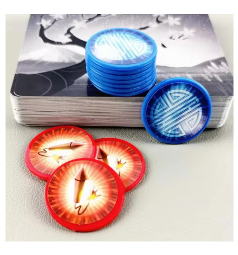 HANABI Board Game – 2-5 Players, Easy & Fun Party/Family Card Game