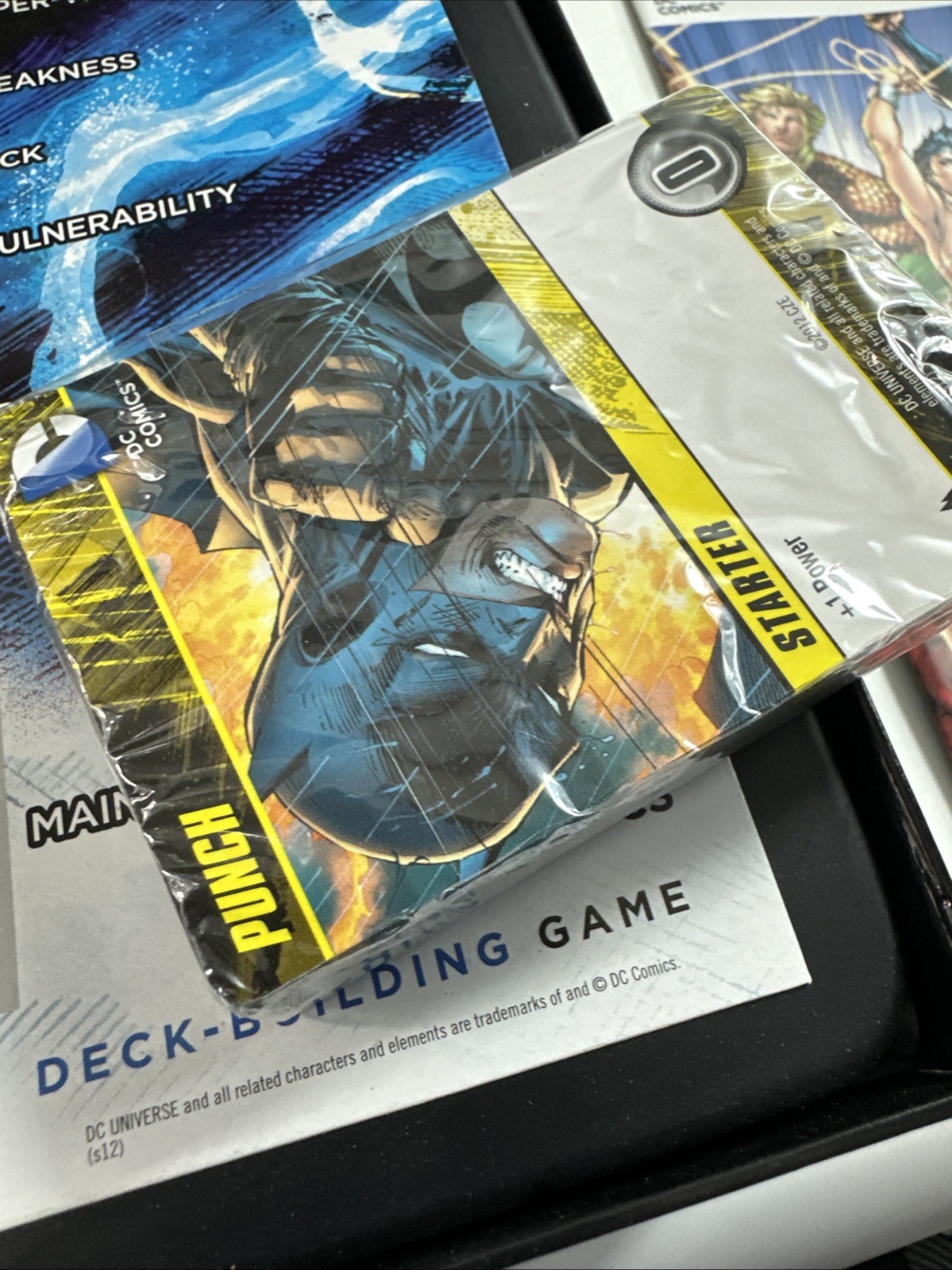 DC Comics Deck Building Game 2012 Cryptozoic Fans Firs~ NEW-RARE