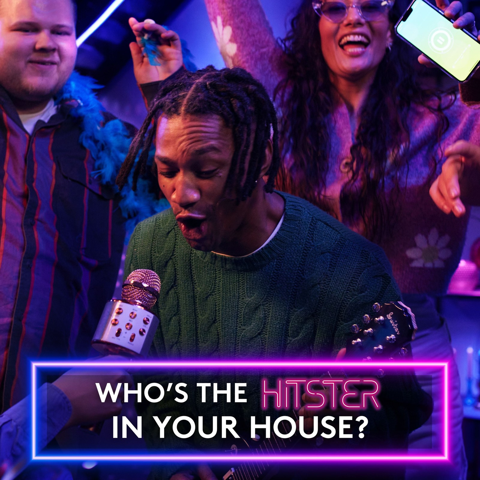 Hitster – the Music Party Card Game, Fun Music Card Game, 2-10 Players