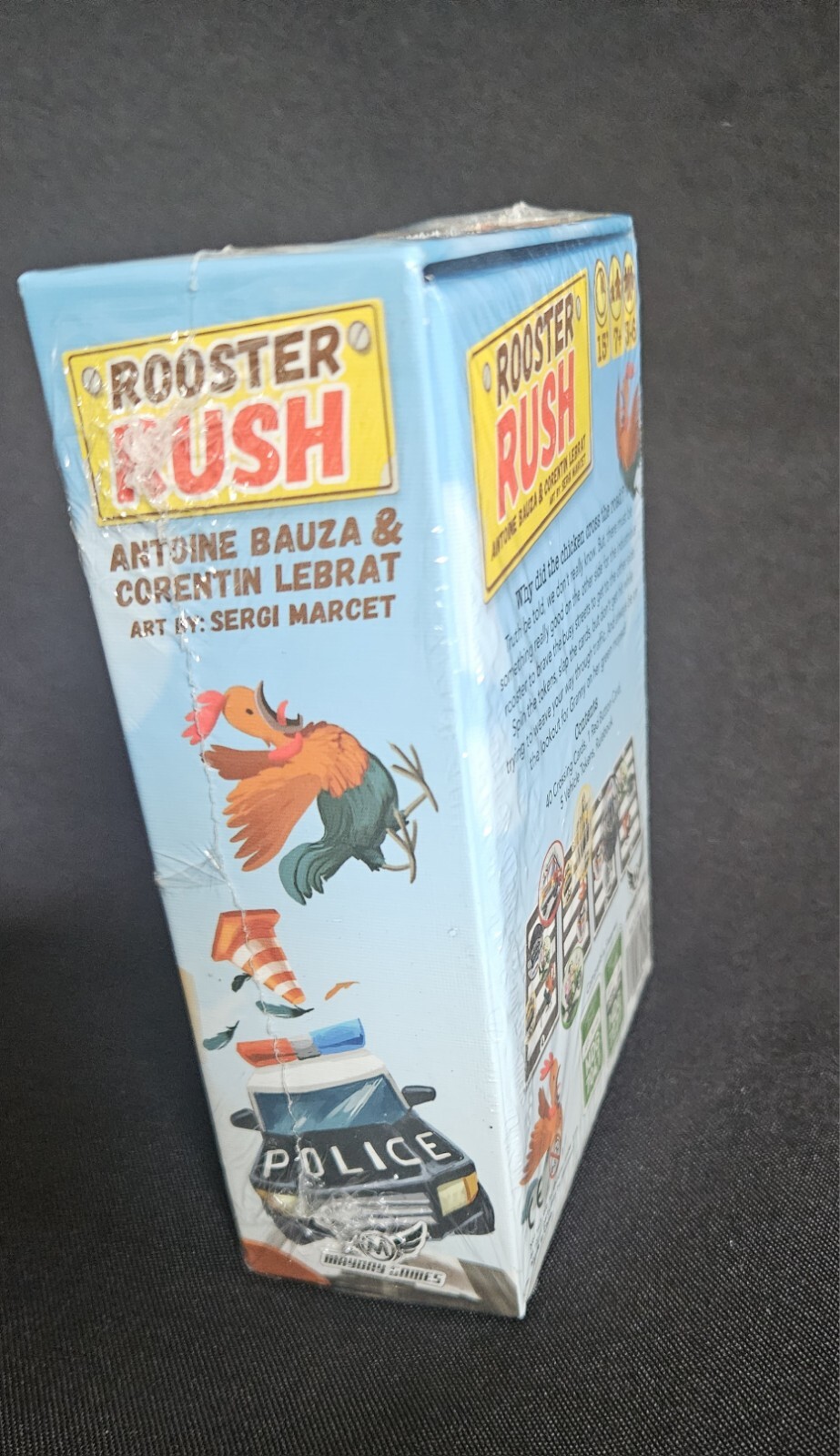 Mayday Games Rooster Rush Kickstarter Card Game 2016 Art Sergi Marcet New Sealed
