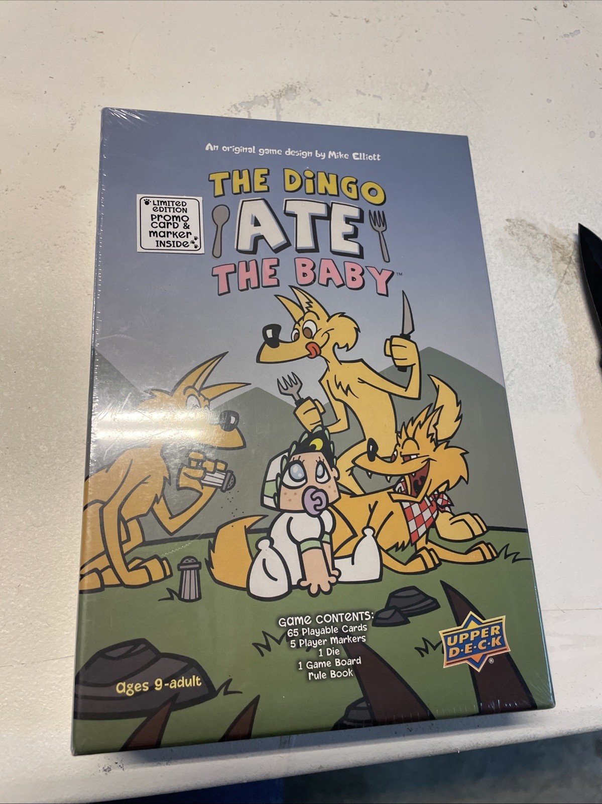 The Dingo Ate The Baby Multi-Player Fast Paced Board Game Upper Deck Company