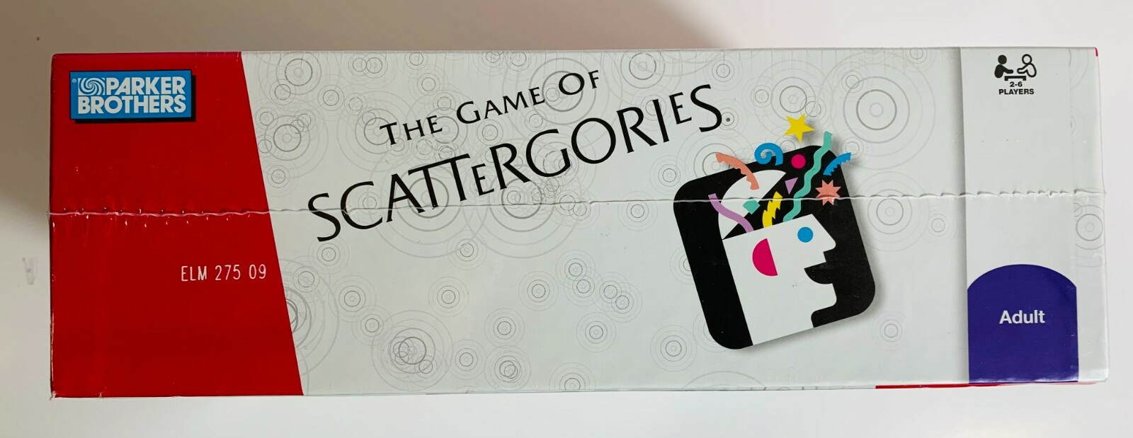 Game of Scattergories 2009 Parker Brothers 05721 for Adults NIB SEALED