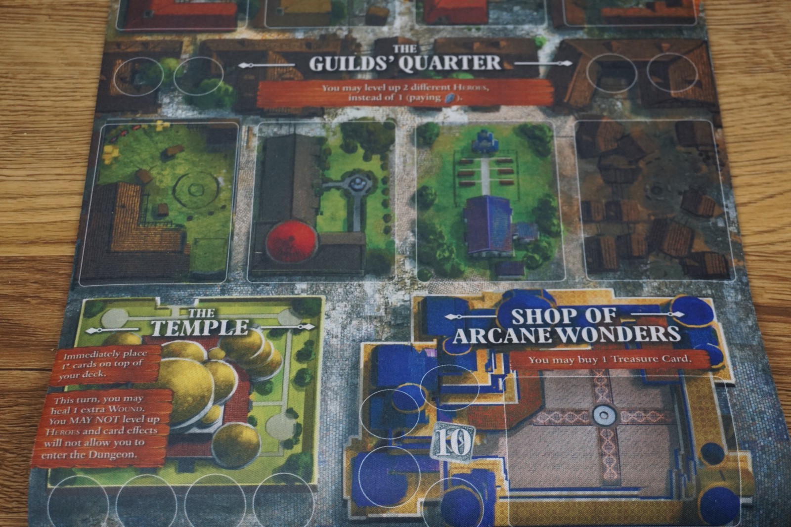 THUNDERSTONE QUEST Board Game KICKSTARTER Exclusive Neoprene Playmat Game Mat