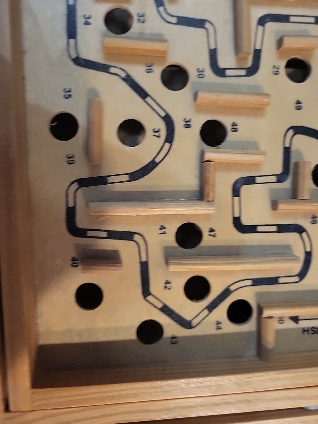 Labyrinth Wooden Maze Game with One Steel Marble, Puzzle Game for Adults, Kids