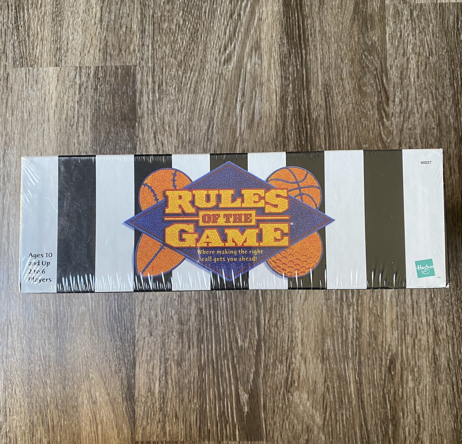 Rules of the Game Board Game By HASBRO Hasbro 2000 Sport Trivia Board game -NEW-
