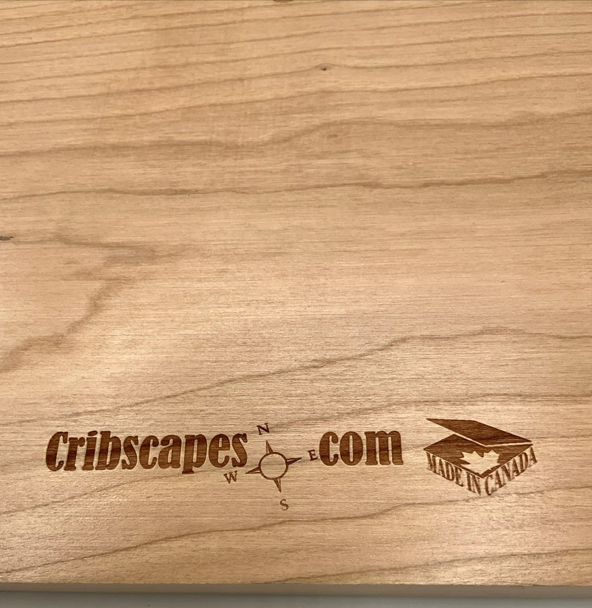 Handmade Cribscapes 3-D Golf Inspired Cribbage Board Made in Canada Card Game