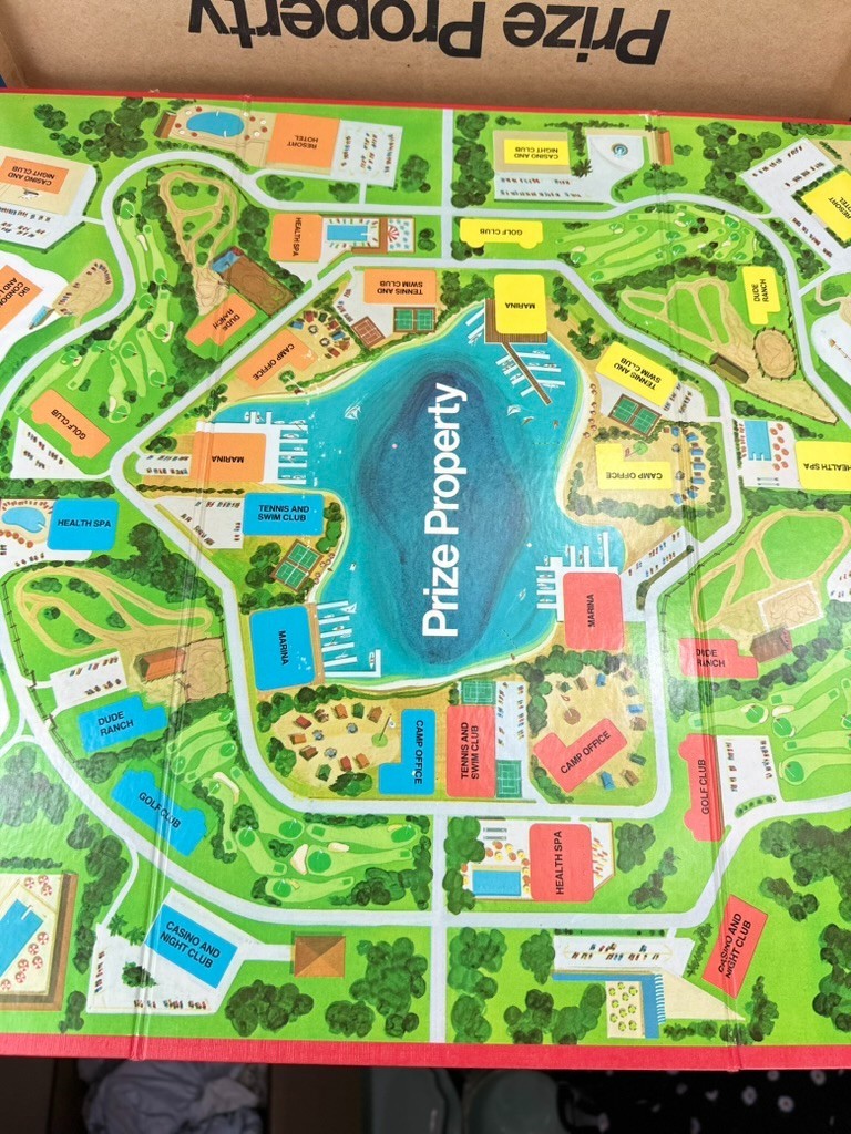 Vintage 1974 Prize Property Board Game Milton Bradley With Instructions