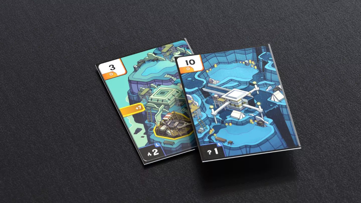 Ruins Card Game Allplay DL23039 Board Shedding Family Transparent Cards