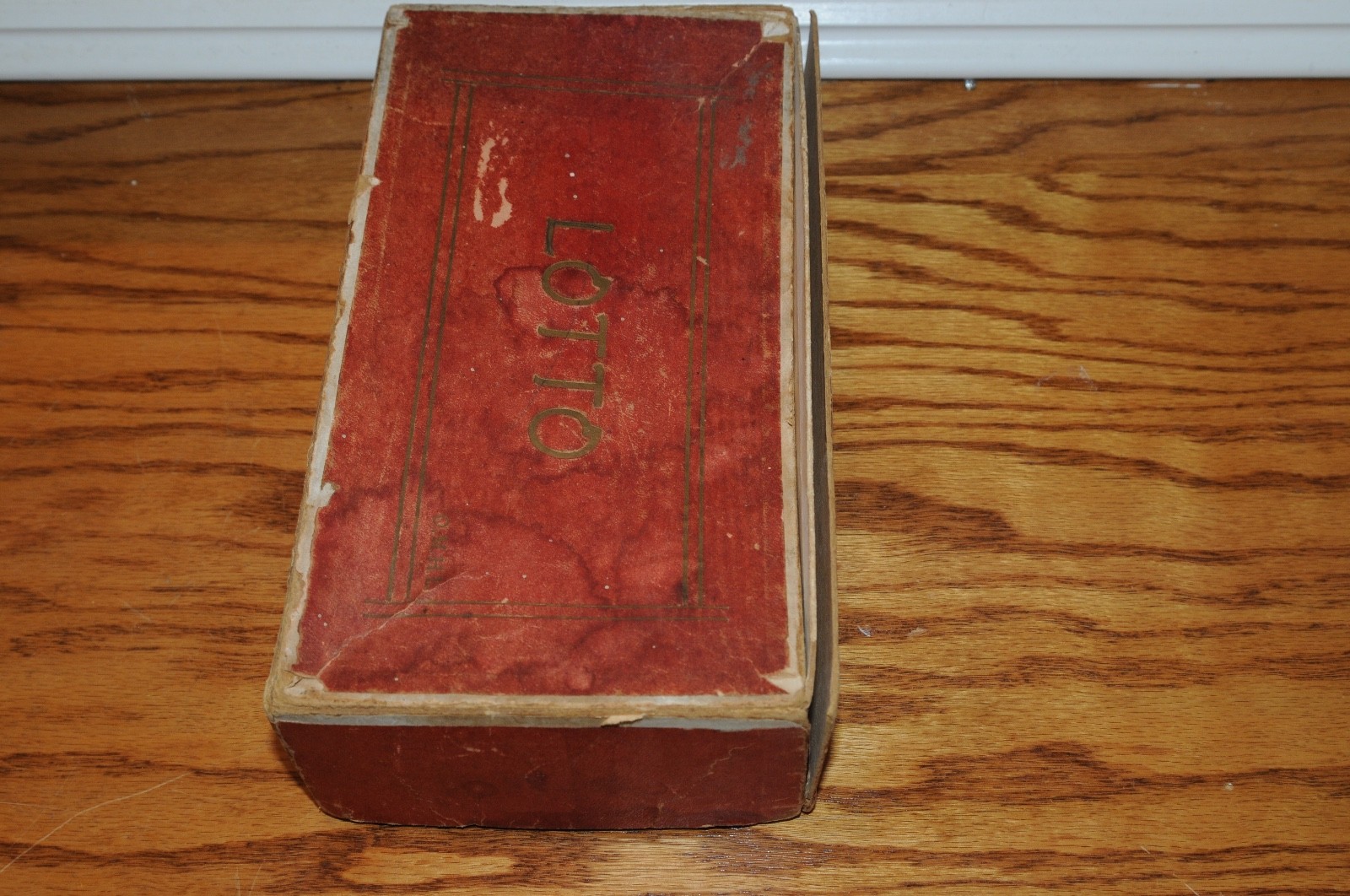 Rare Victorian Vintage Antique Lotto Game LOTTO 1800s/1900s Traditional Game Old