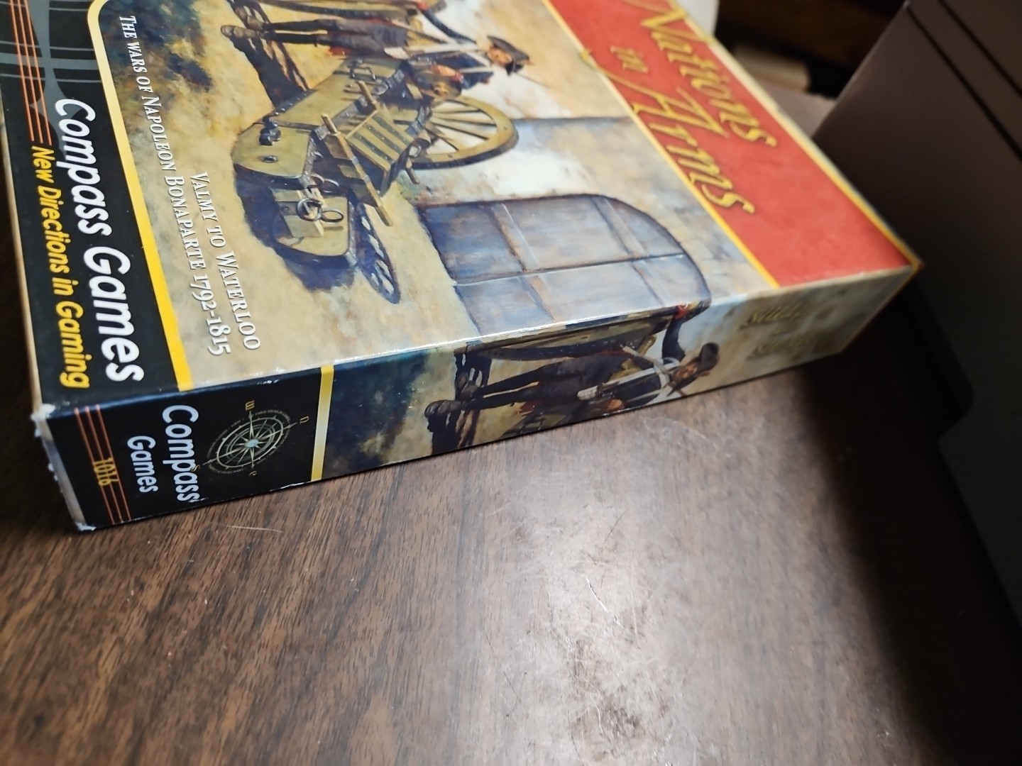 Nations in Arms: Valmy to Waterloo (open, unpunched, cards sealed) Compass Games