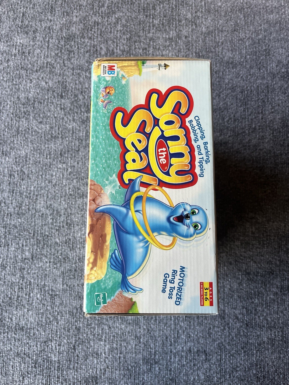 NEW – SONNY THE SEAL GAME – MOTORIZED RING TOSS GAME – AGES 3-6 – MADE IN 1998