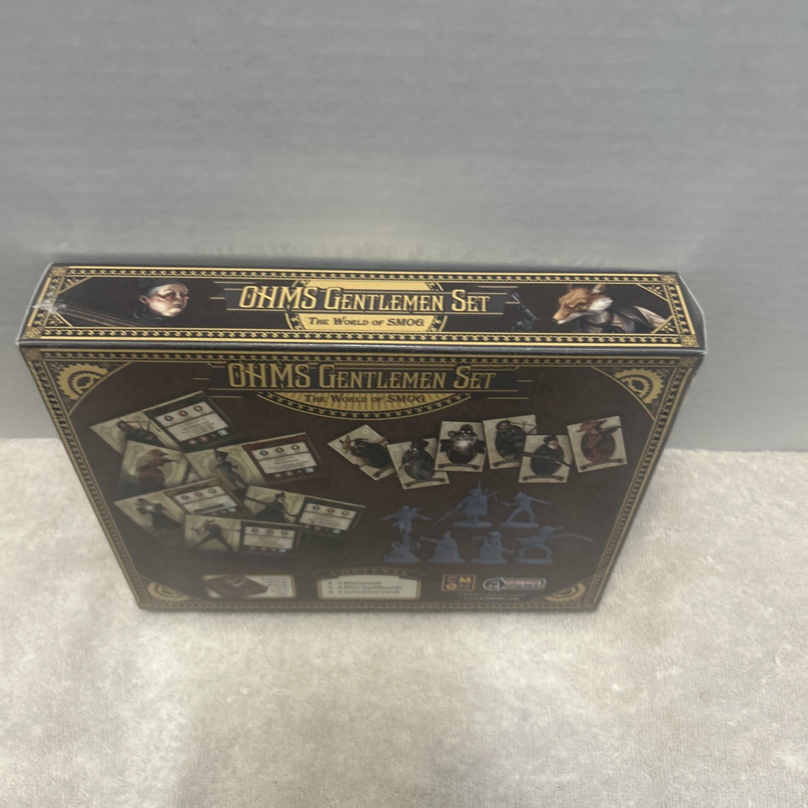 World of Smog Rise of Moloch OHMS Gentlemen Set Expansion CMON New SMG-KS07