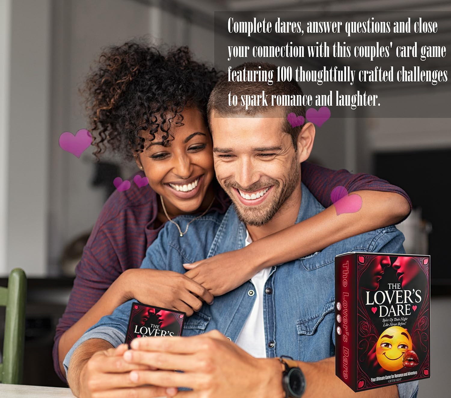 Couples Date Night Card Game: 100 Dares & Questions for Fun and Romance