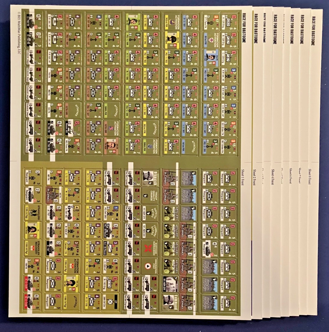 Race for Bastogne: Seven Roads to Hell (Multi-Man Publishing, 2022)