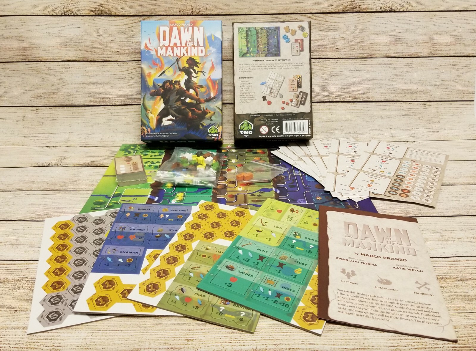 Dawn of Minkind by Tasty Minstrel Games TMG – SEALED