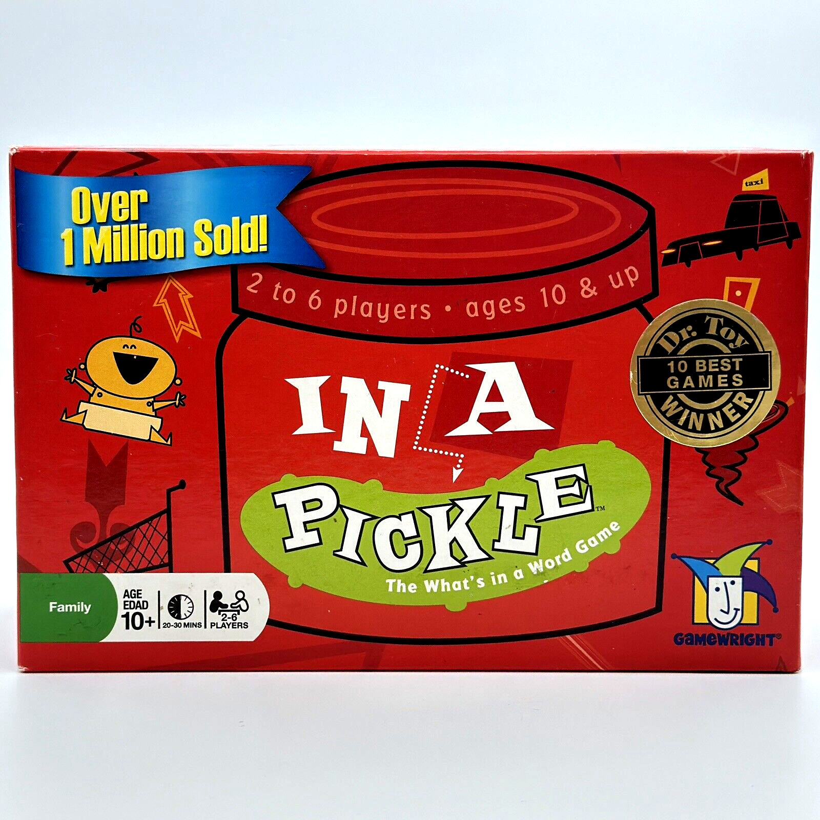 In A Pickle Family Card Game Dr Toy Award Winner 2004 Gamewright Word Game