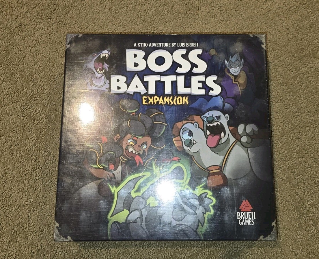 Keep the Heroes Out Boss Battles Expansion NEW SEALED Brueh Games 6