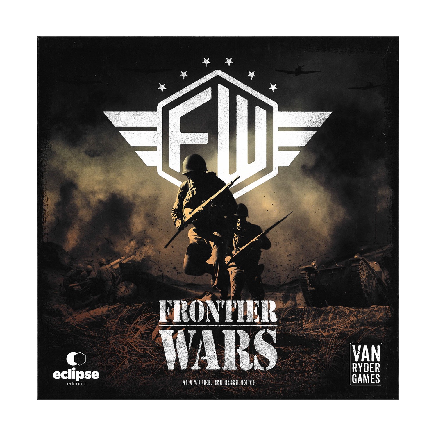 Eclipse Editorial Board Game Frontier Wars w/Expansion VG/EX