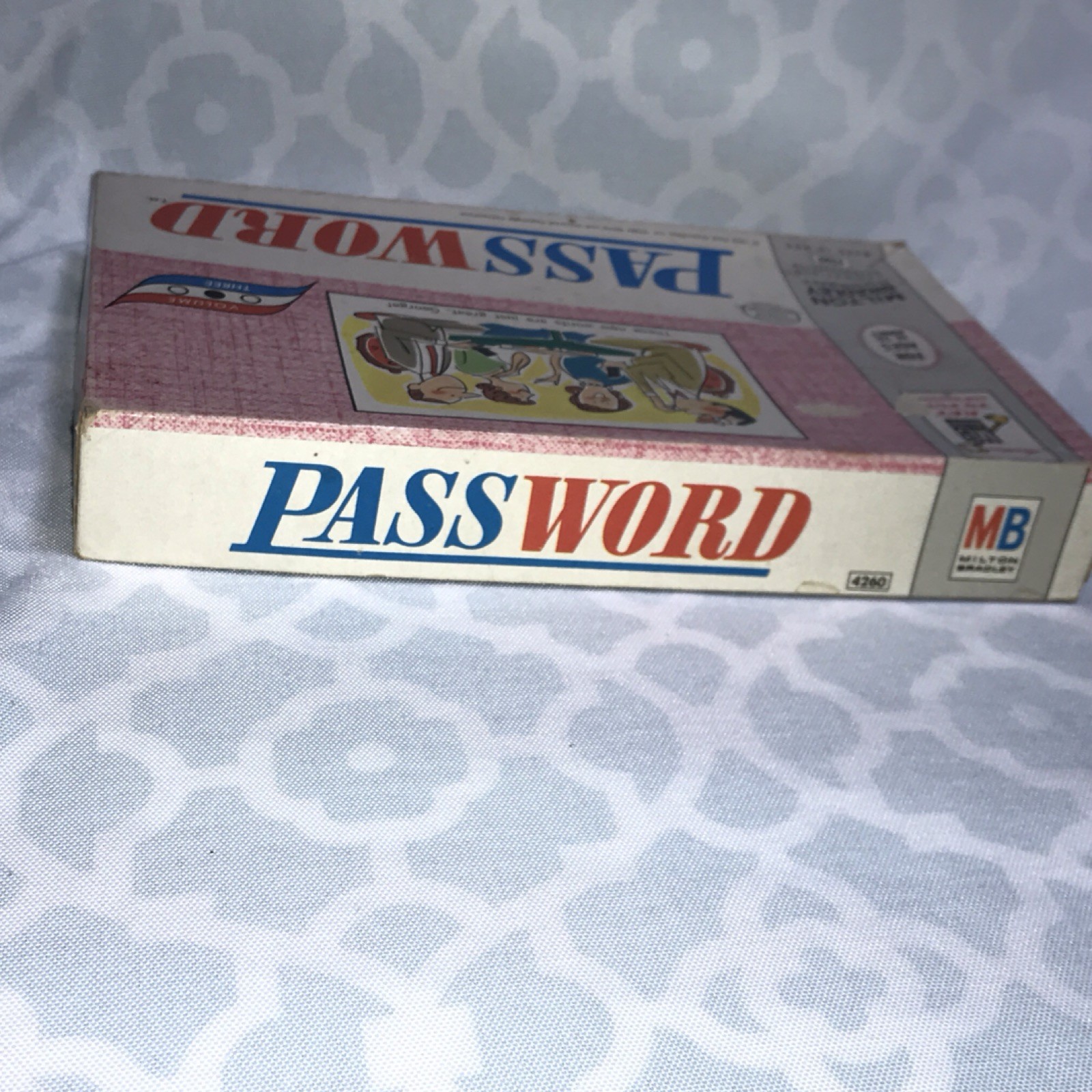 Milton Bradley Password Vintage Word Game 1963 MPN 4260 2+ Players