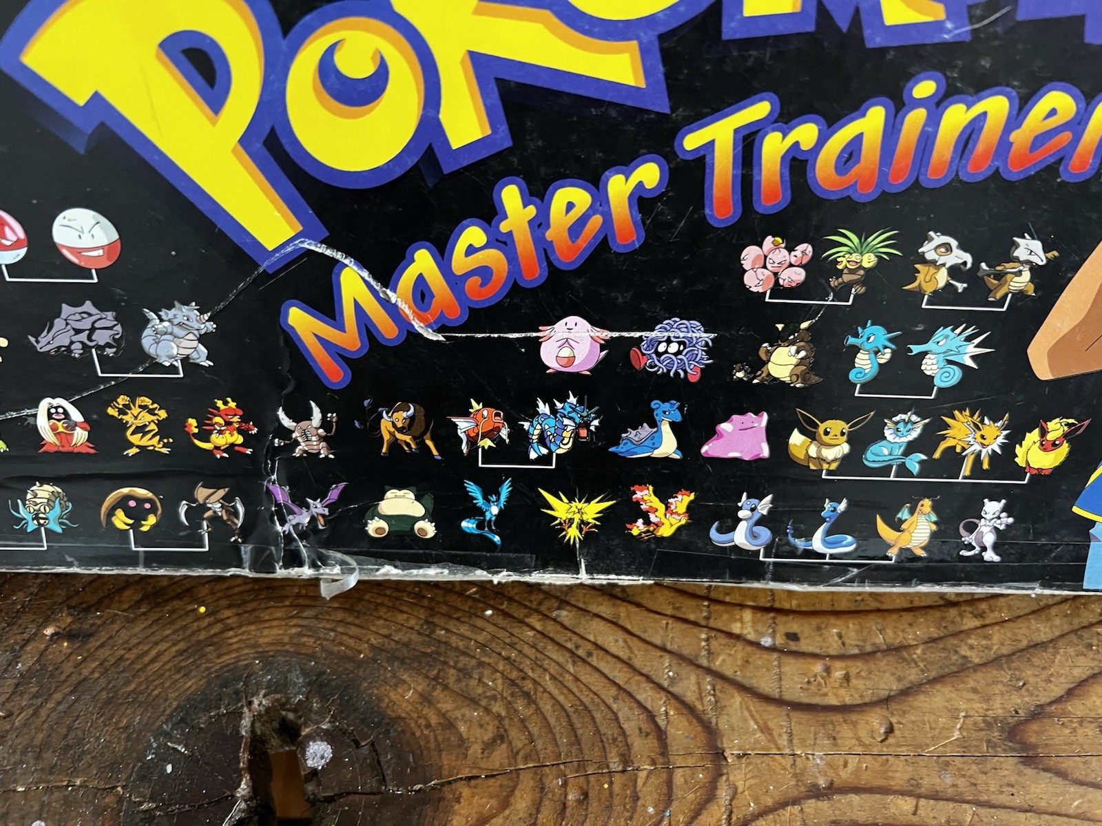1999 Pokémon Master Trainer Board Game Milton Bradley Incomplete See Description