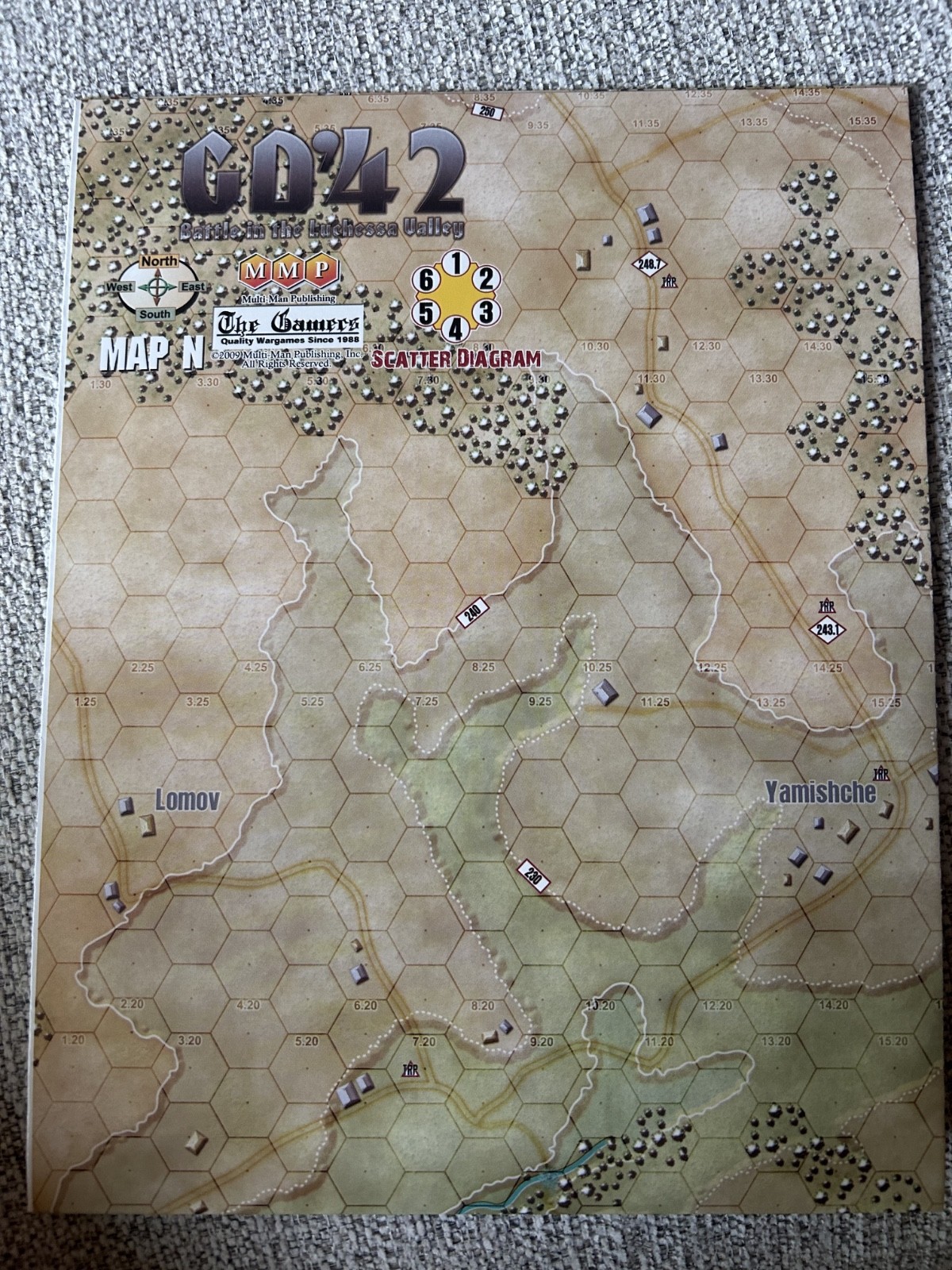 GD ’42: Grossdeutschland The Gamers, Multi Man Publishing-opened never played-G1