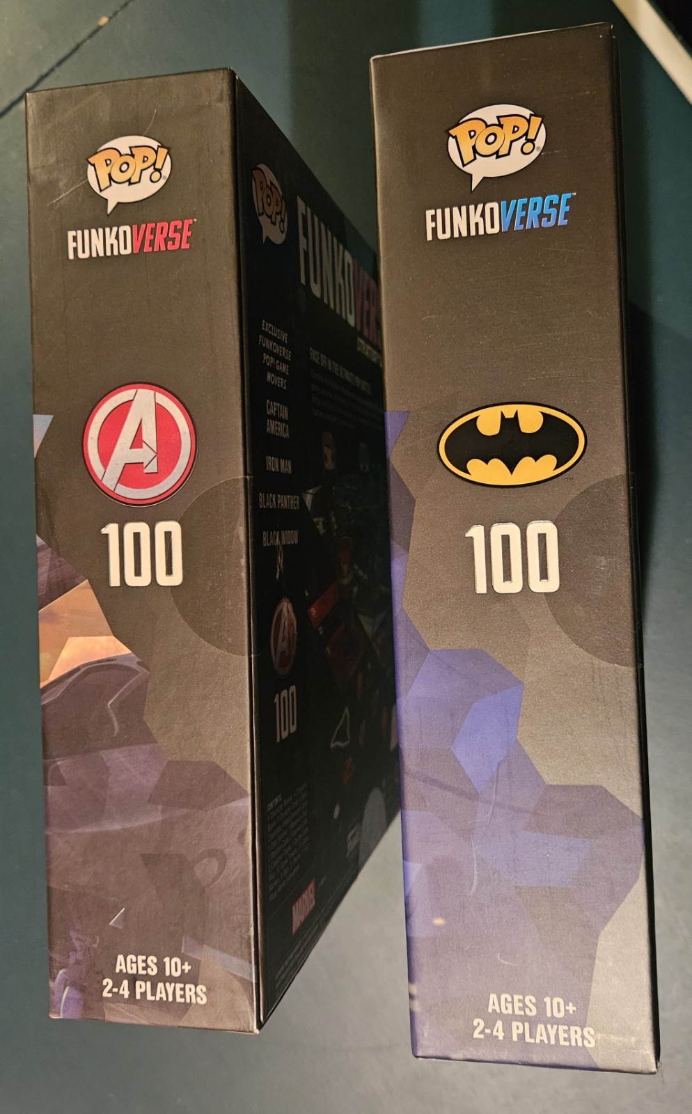 Funko Pop! Funkoverse DC and Marvel Strategy Game Base Sets 100 Bundle Lot NEW!!