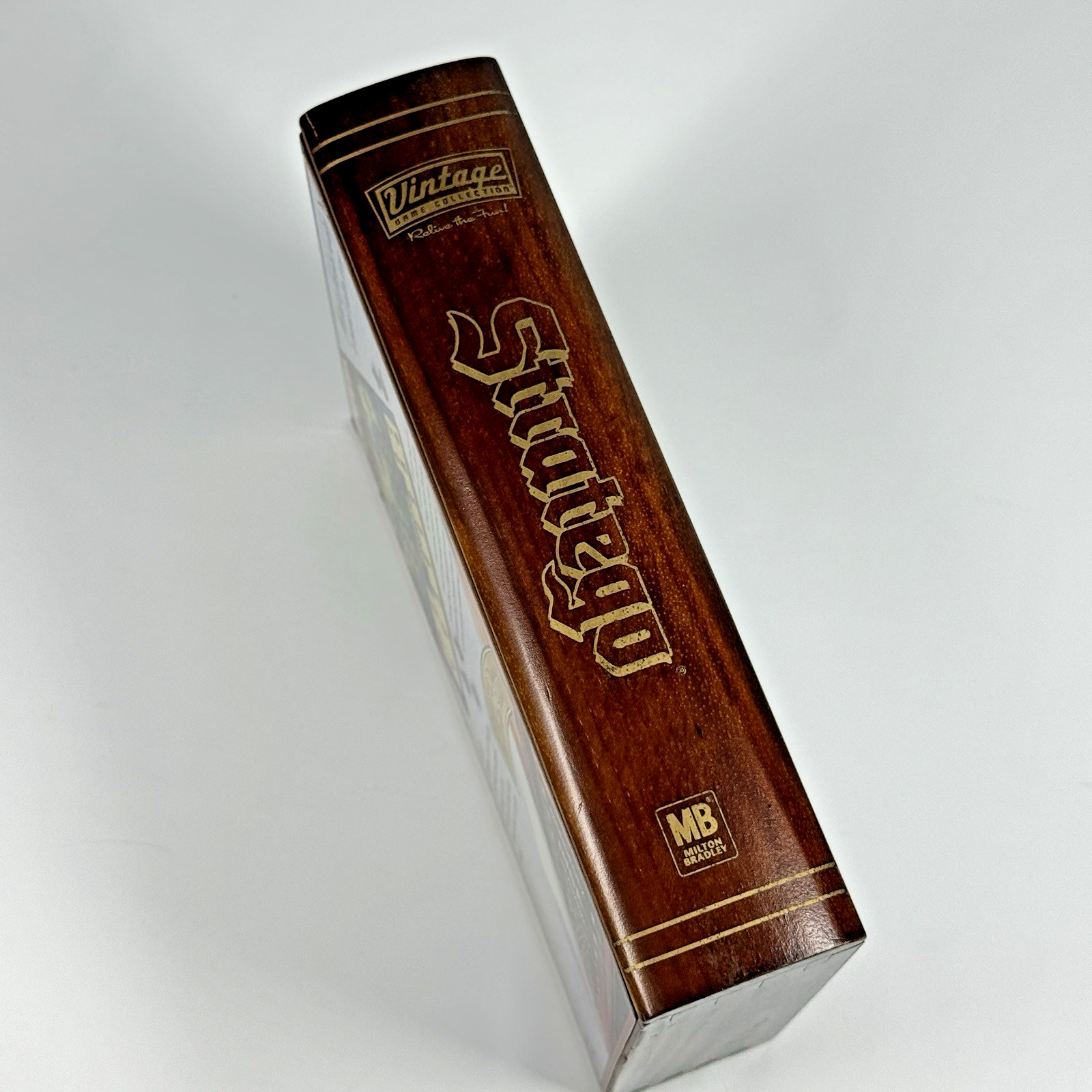 Stratego Vintage Collection Bookshelf Edition Wooden Box Complete MB 42752 VTG