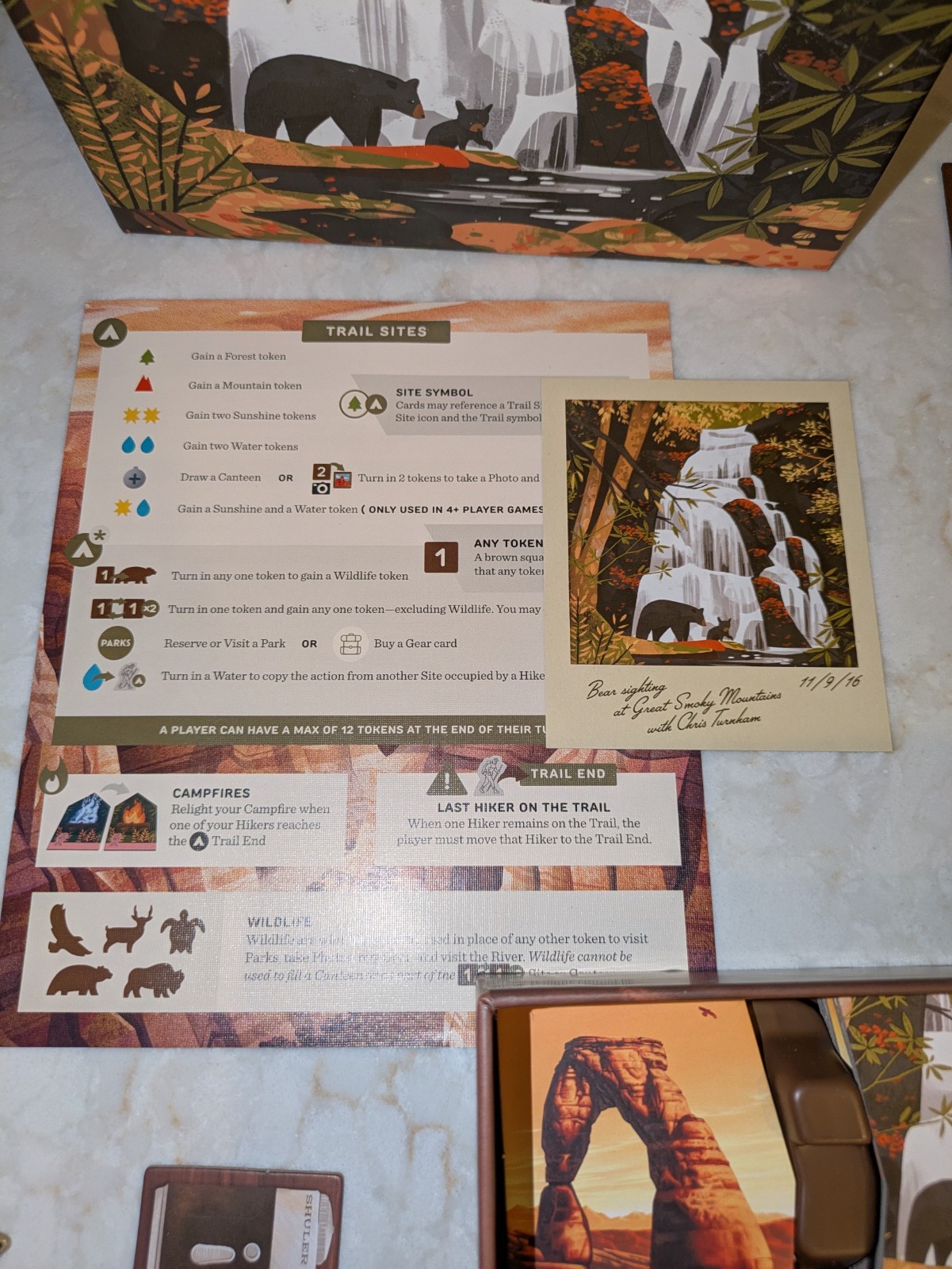 100% Complete Parks 1st Edition Board Game by Keymaster Games (KYM0501)