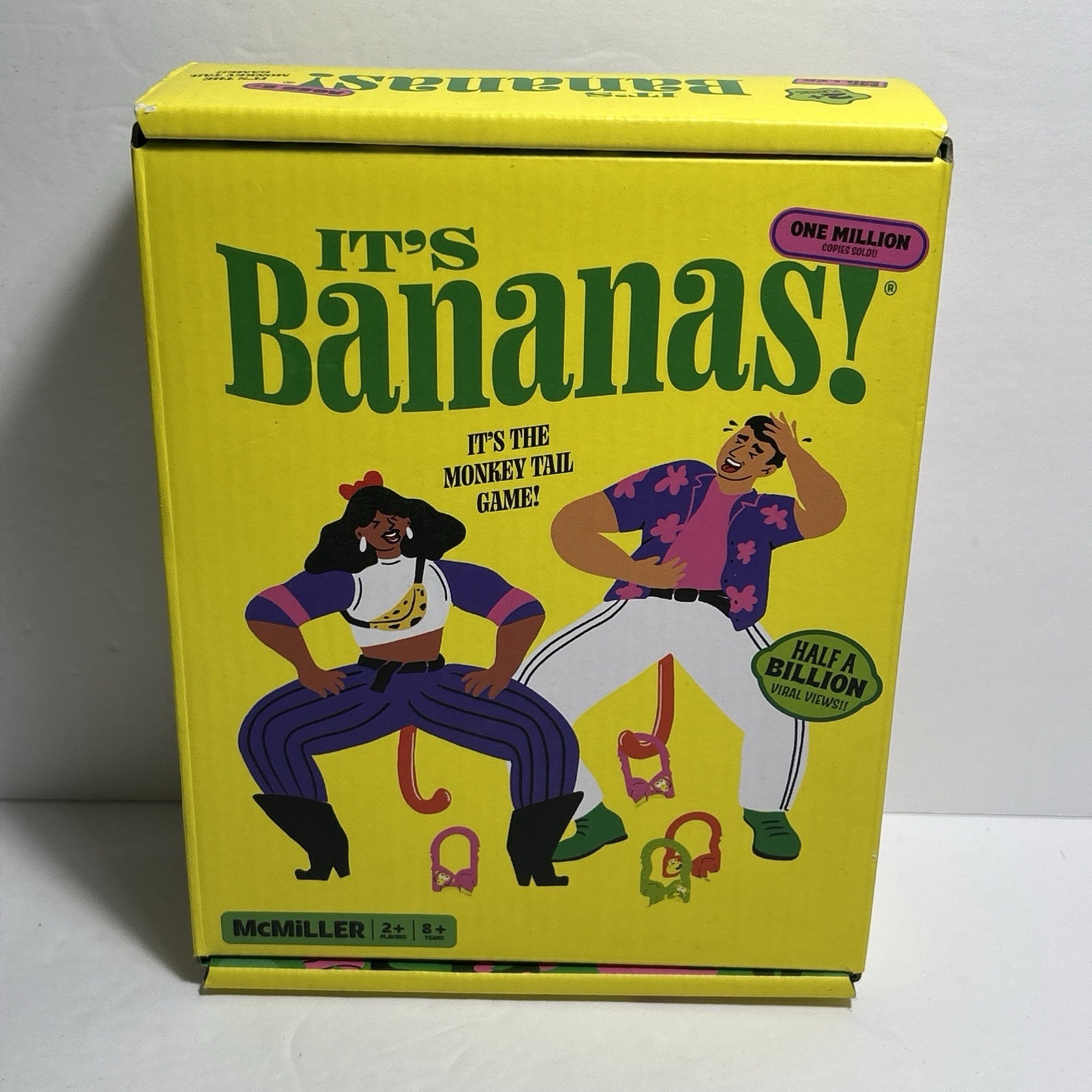 It’s Bananas! The Monkey Tail Game – Funny Family & Party Game for Kids & Adults