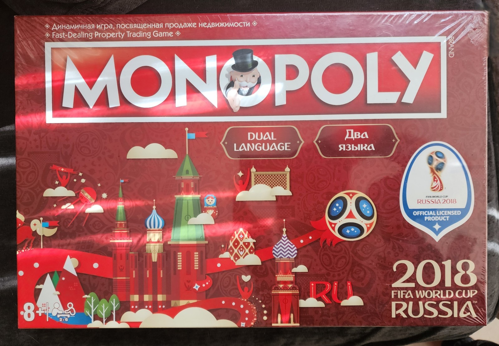 Monopoly Game Official FIFA 2018 Football/Soccer World Cup Russia Dual Language