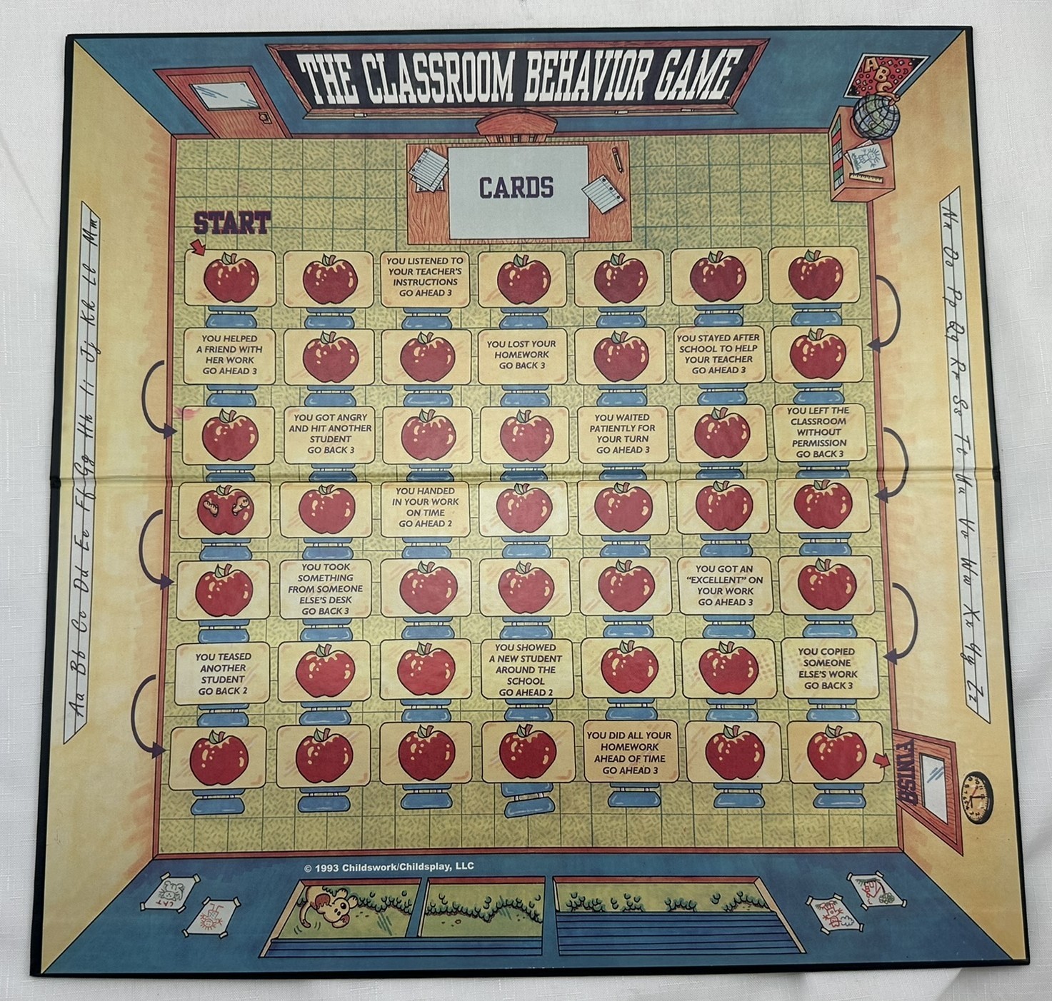 1993 The Classroom Behavior Game Educational Board Game Complete Great Condition