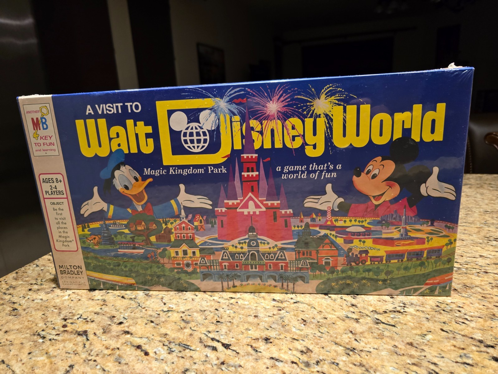 Disney Parks Board Game A Visit To Walt Disney World Magic Kingdom Park 2021