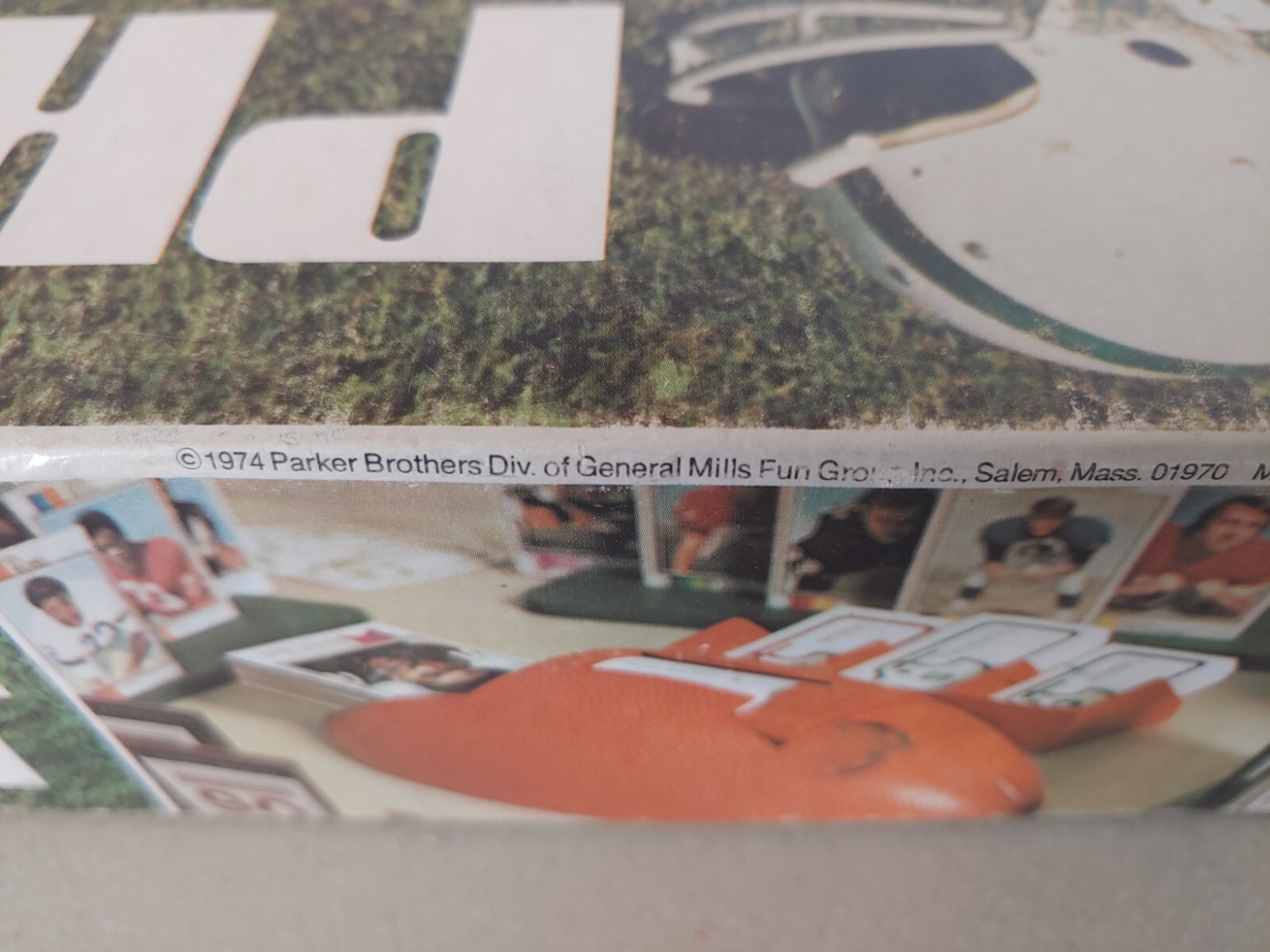 Fantasy Football 1974 Parker Bros PRO DRAFT Vintage Board Game NFL