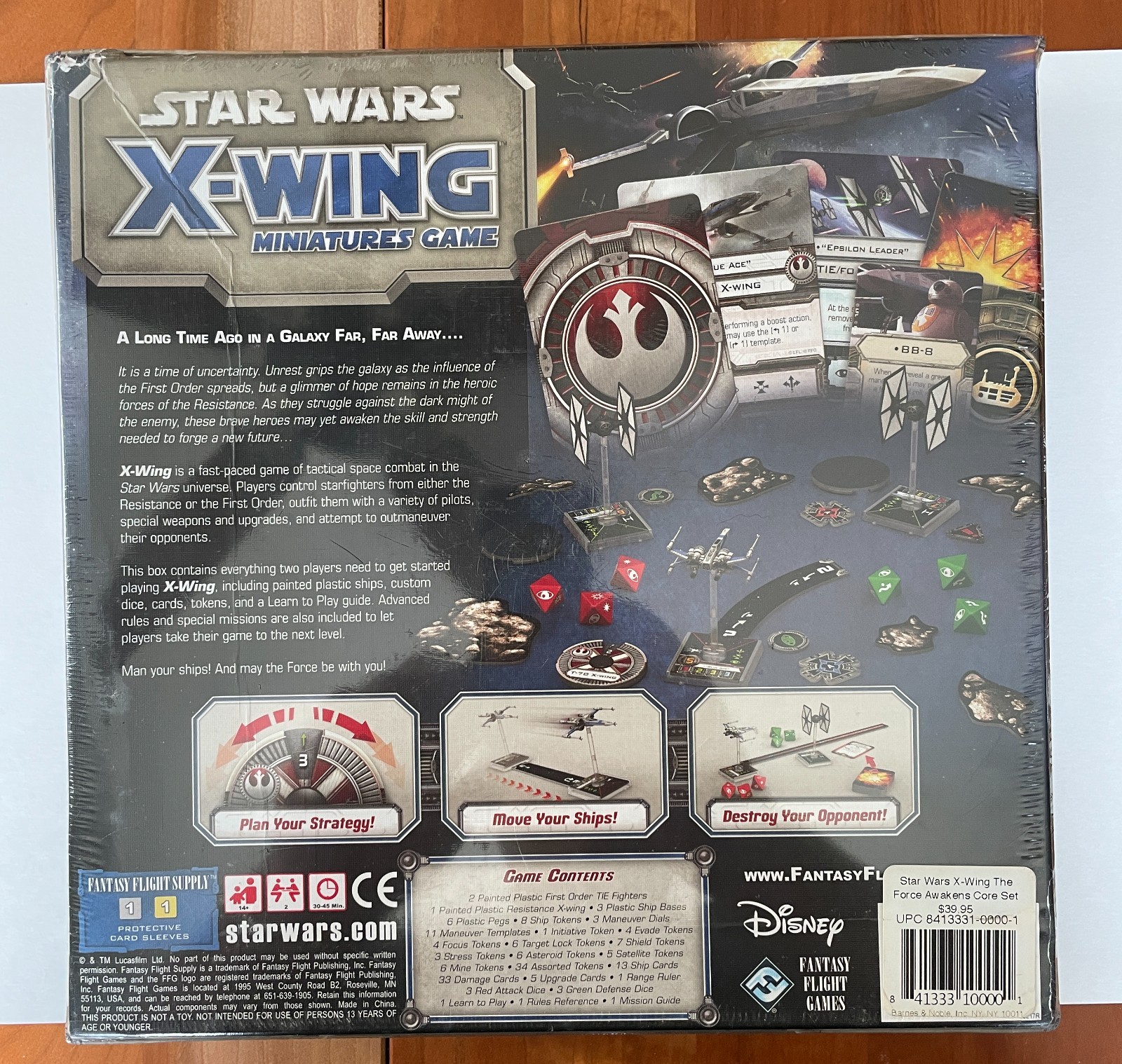 Star Wars X-Wing: The Force Awakens Core Set Second Edition SEALED/NEW See Note