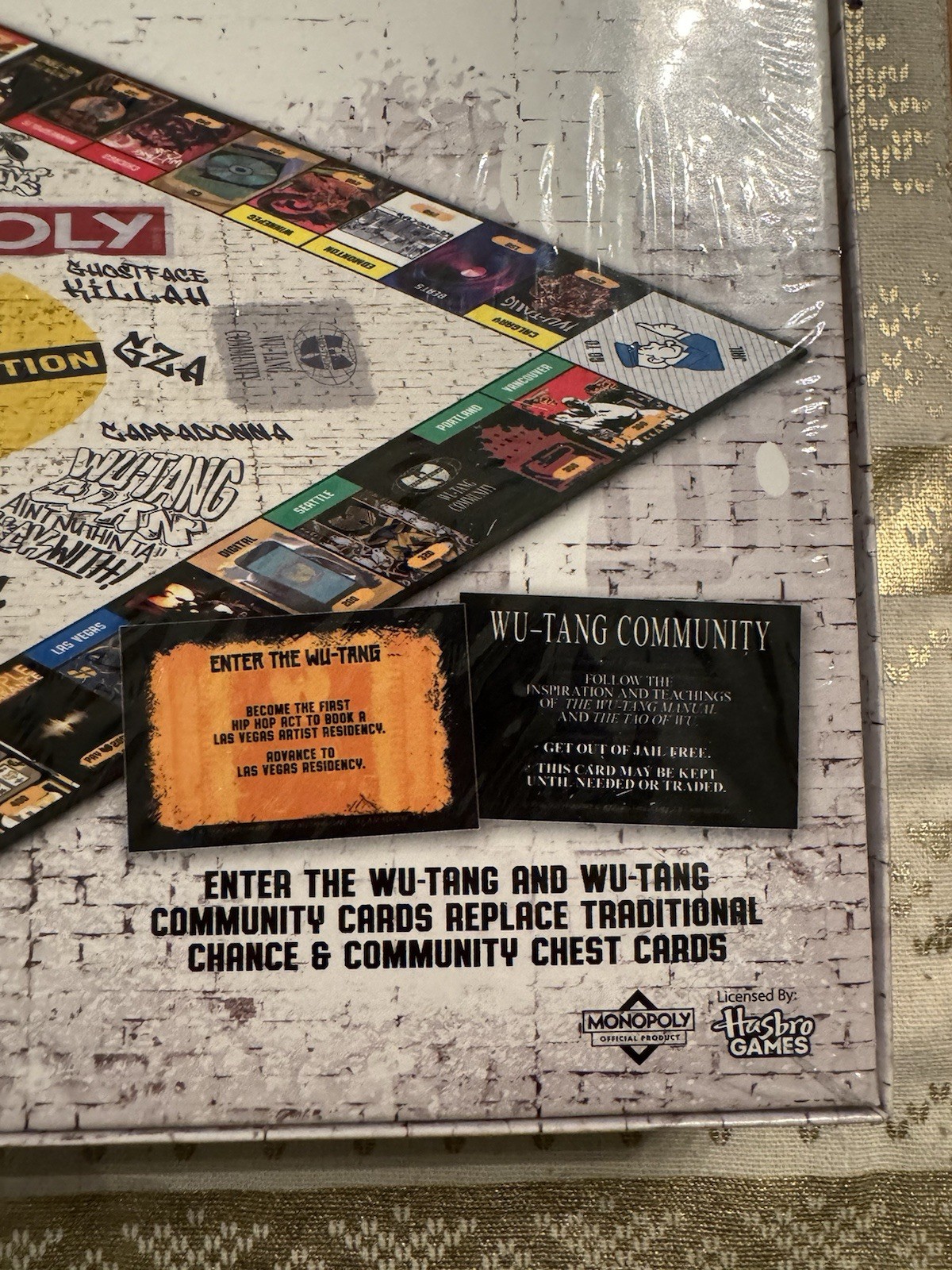 Sealed LIMITED EDITION Wu Tang Clan Official Monopoly Board Game IN HAND