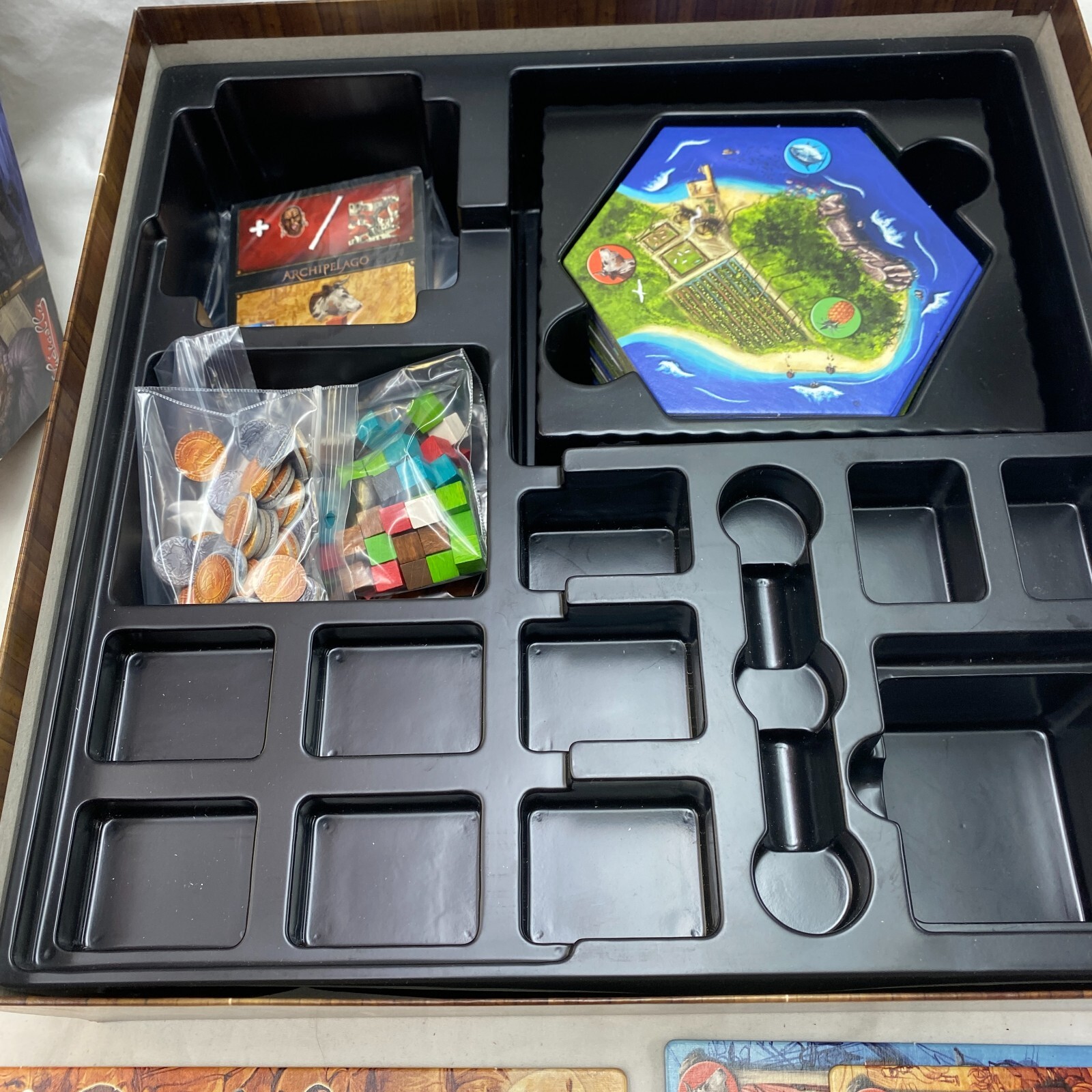 Archipelago Board Game + War & Peace Expansion Ludically 2012 (FRENCH) EX/EX
