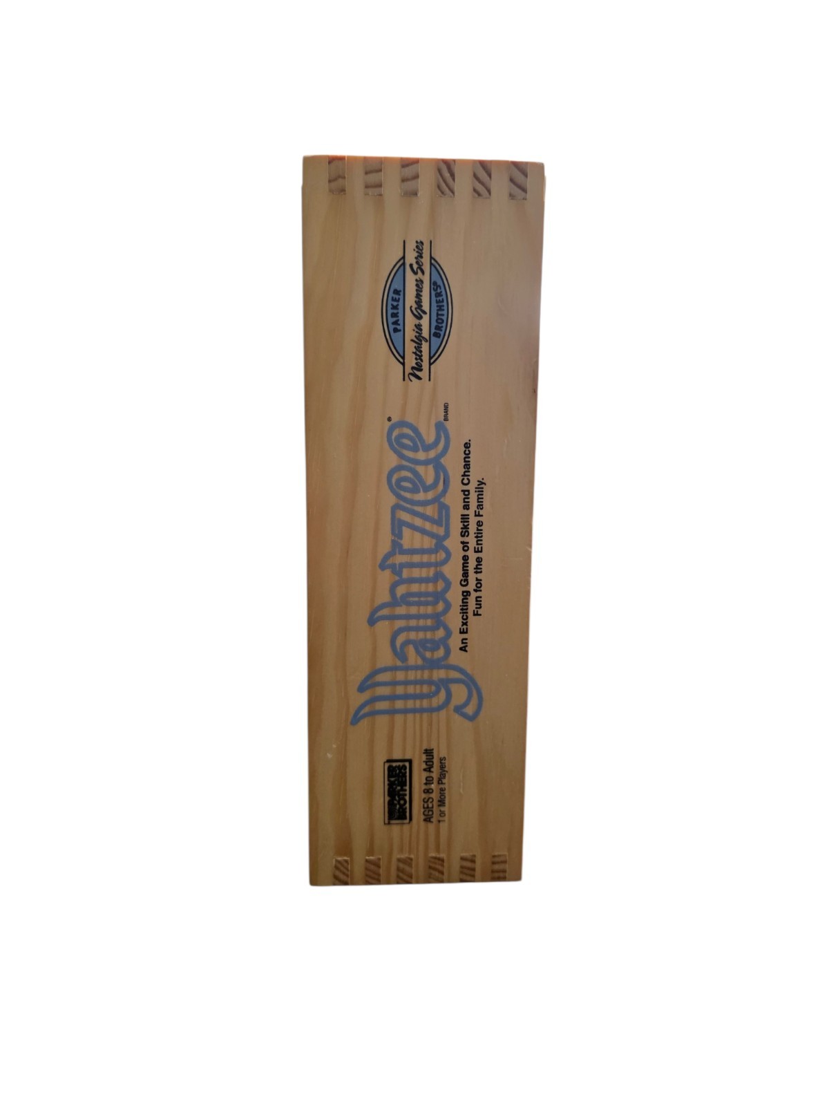 Vintage Yahtzee Nostalgia Edition Wooden Box Complete Parker Brothers 2004