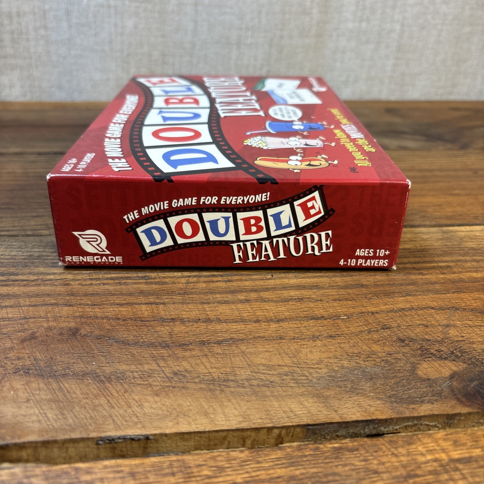 Double Feature Movie Game For Everyone Renegade, ages 10+, 4-10 players