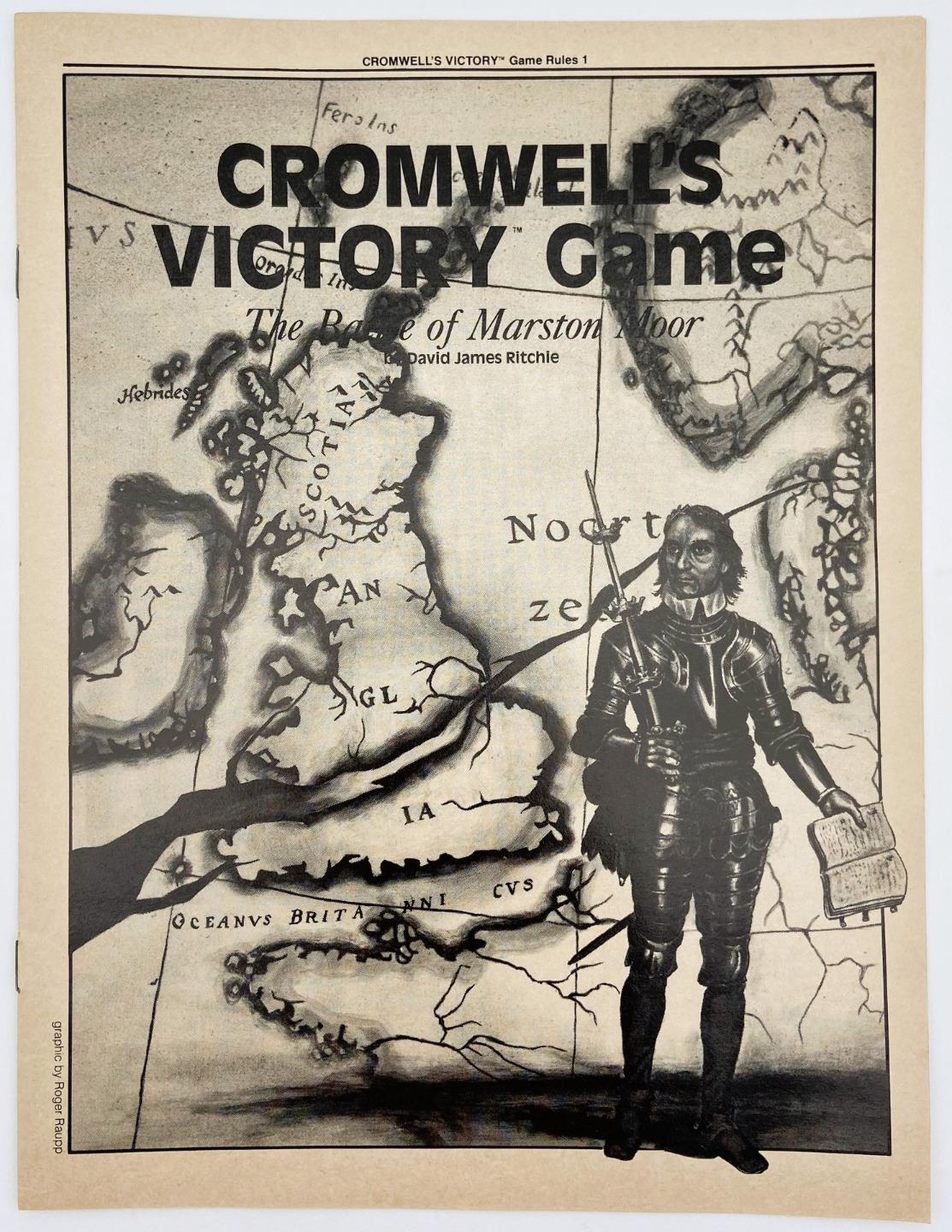 1985 TSR, Cromwell’s Victory Game: The Battle of Marston Moor, Unpunched w/Map