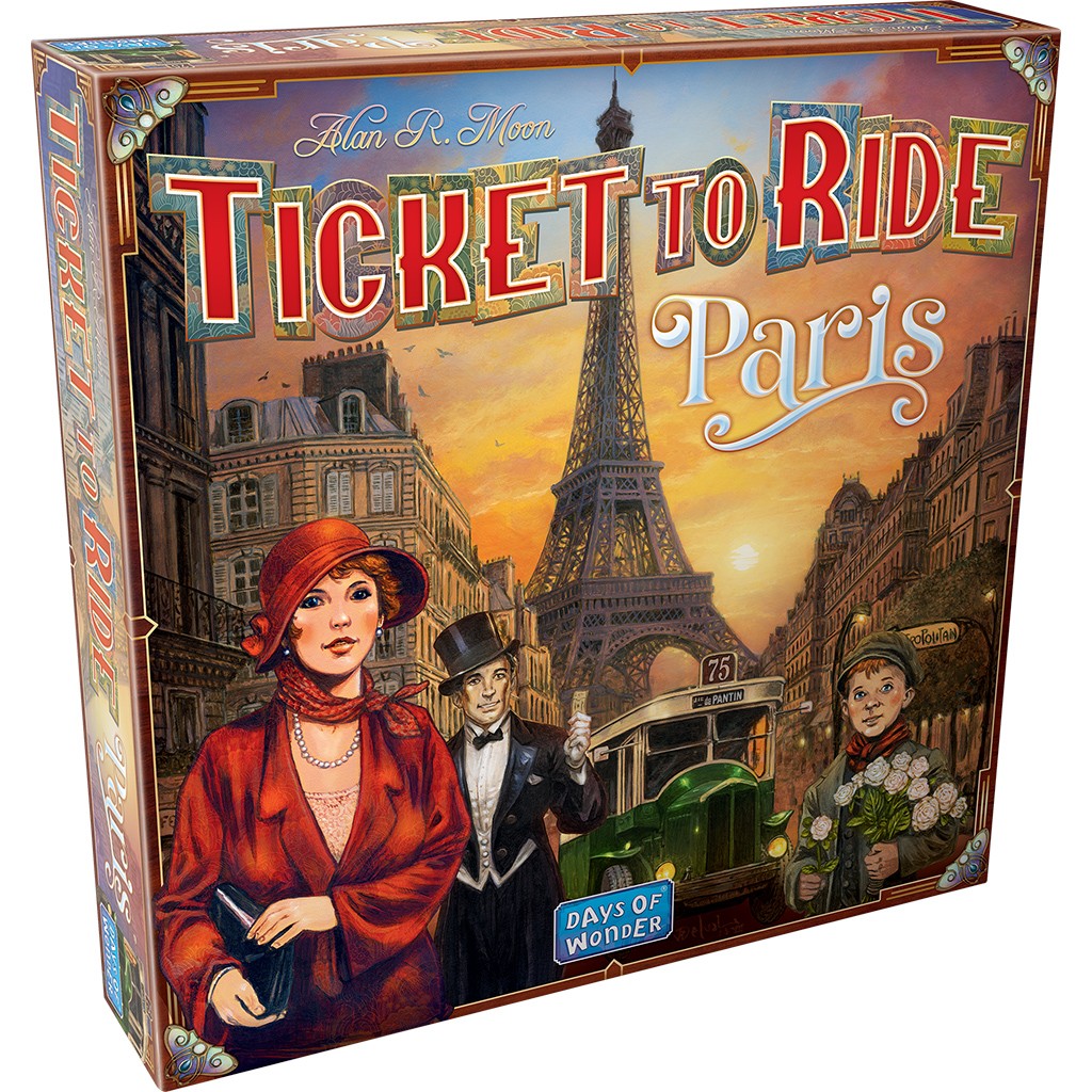 Days of Wonder: Ticket to Ride: Paris – Board Game