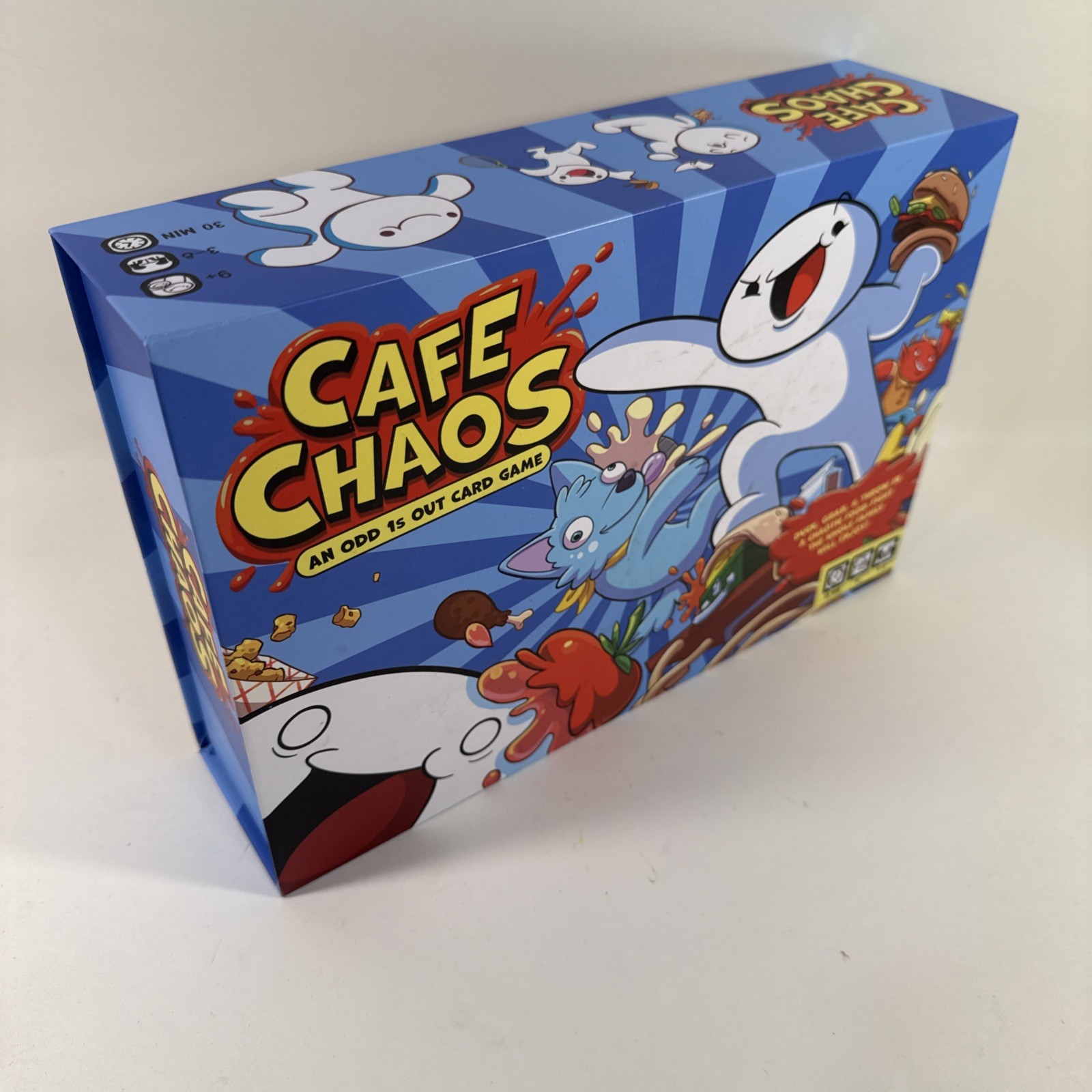 CAFE CHAOS Card Game (2020 Breaking Games) — Complete In Box