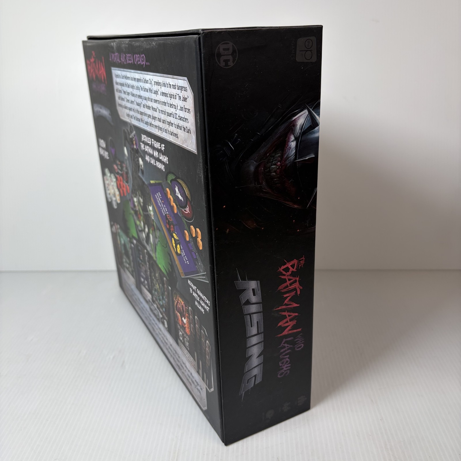 The Batman Who Laughs Rising Board Game DC Comics Cooperative w/ Figures