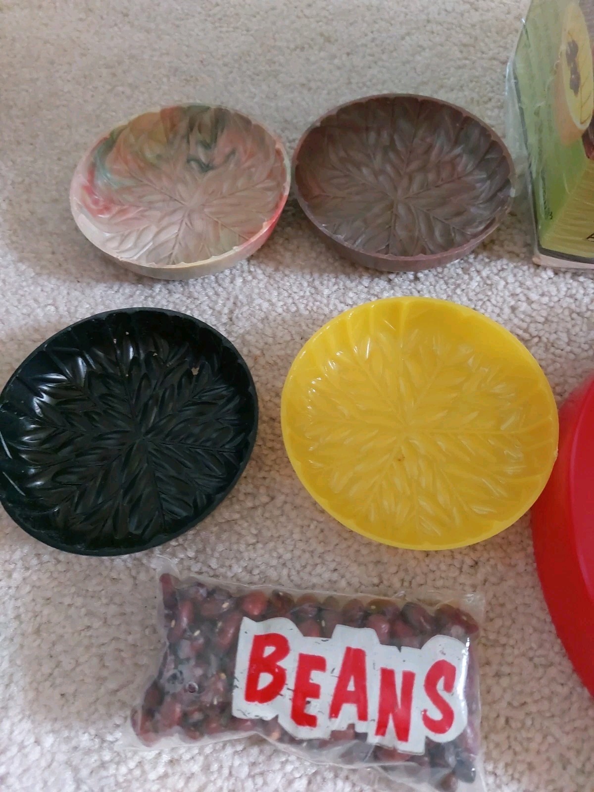 Vintage 1970 Don’t Spill the Beans Game #340 Schaper Complete Box with Lid