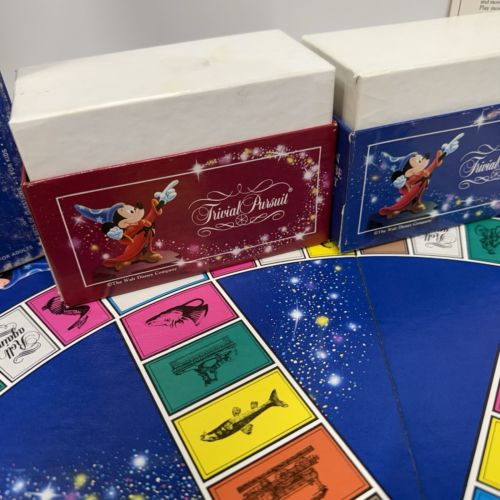 Vintage Trivial Pursuit MAGIC of DISNEY Family Edition Master Board Game 1986